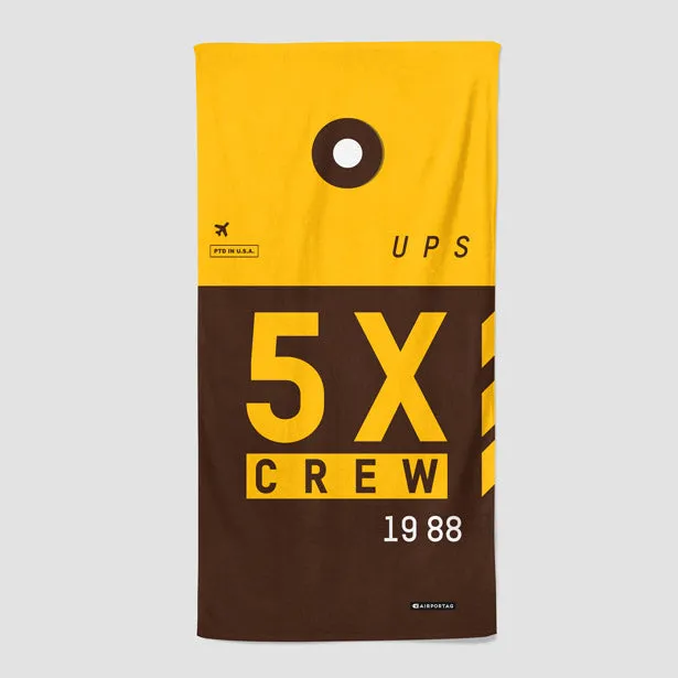 5X - Beach Towel