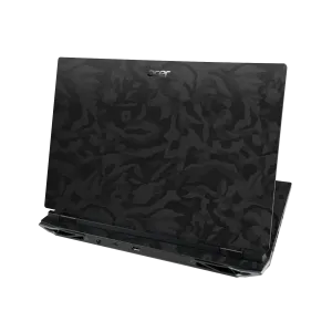 Acer NITRO 5 (17-inch) Luxuria BLACK CAMO 3D TEXTURED Skin