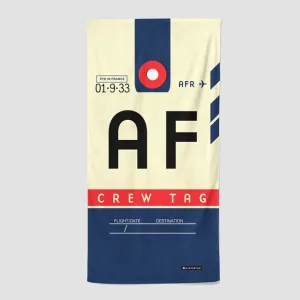 AF - Beach Towel