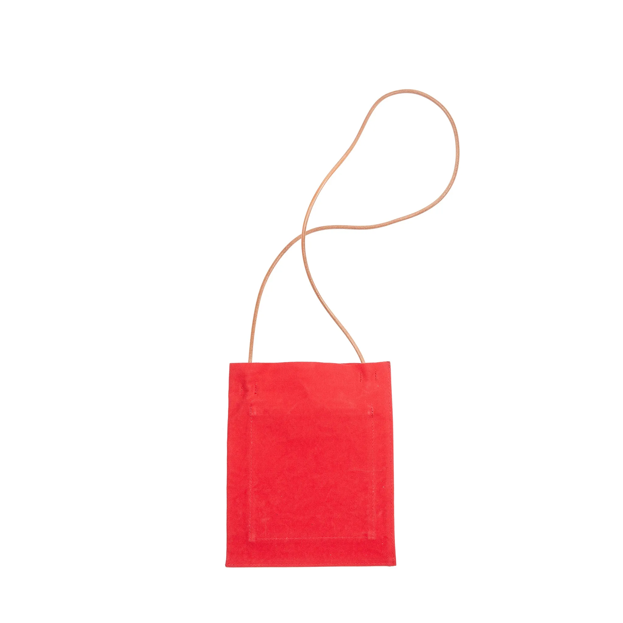 Amiacalva Canvas Pochette in Red