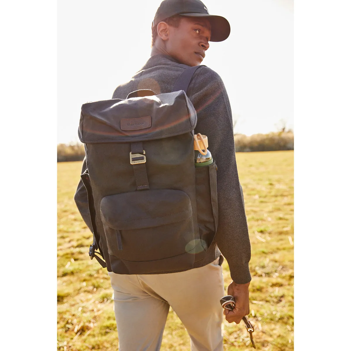 Barbour Essential Wax Backpack