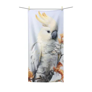 Beach Towel, Australian Animals, Cockatoo, Polycotton Towel