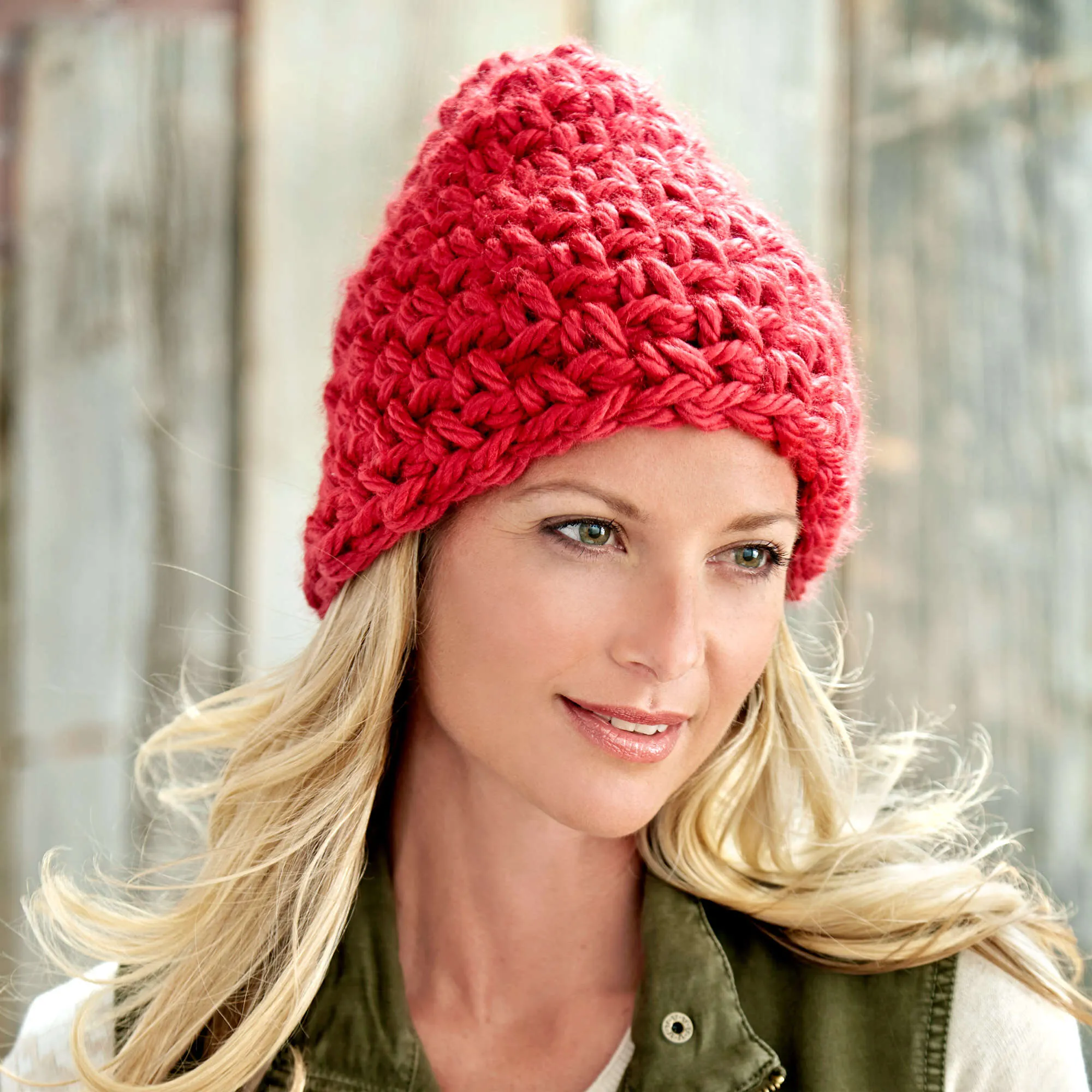 Bernat Speedy Crochet Cap