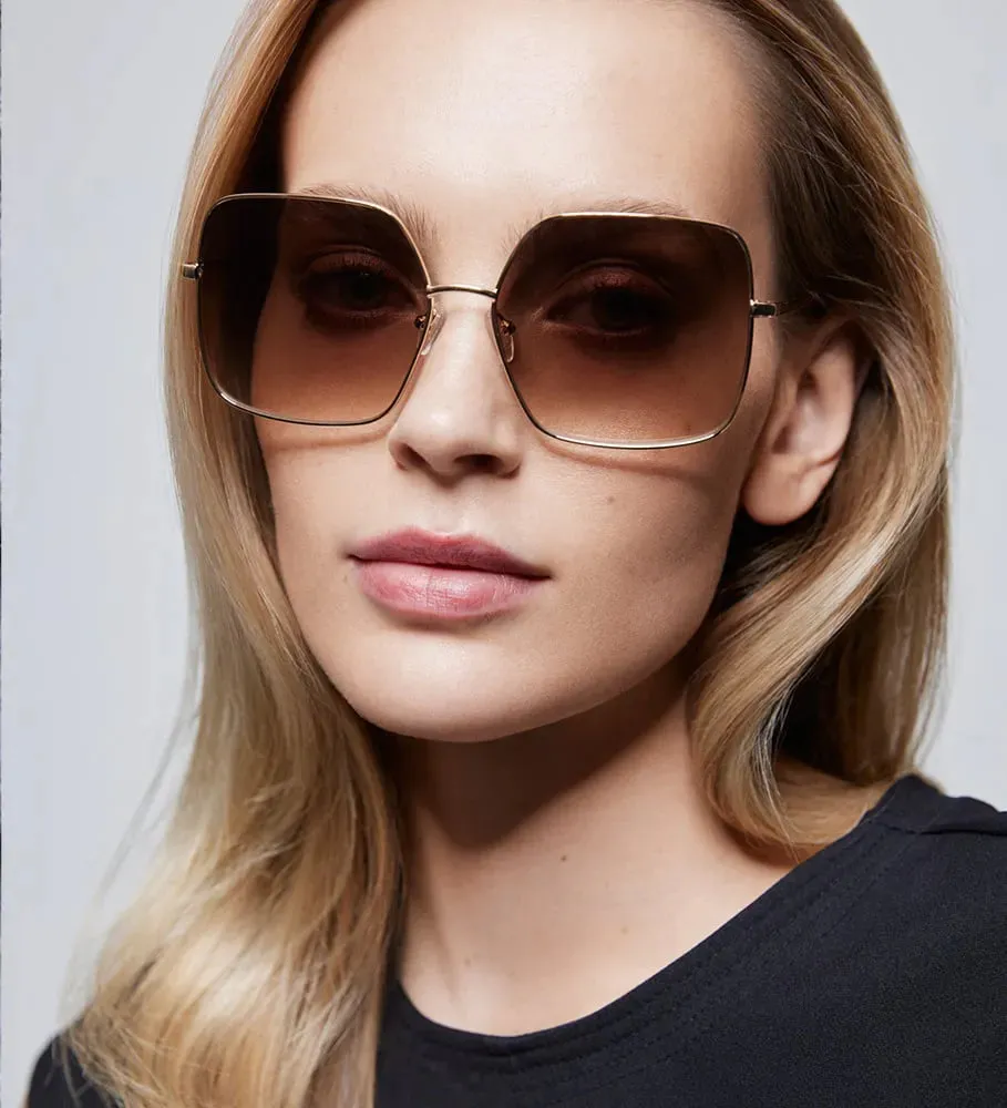 Billie Gold Sunglasses