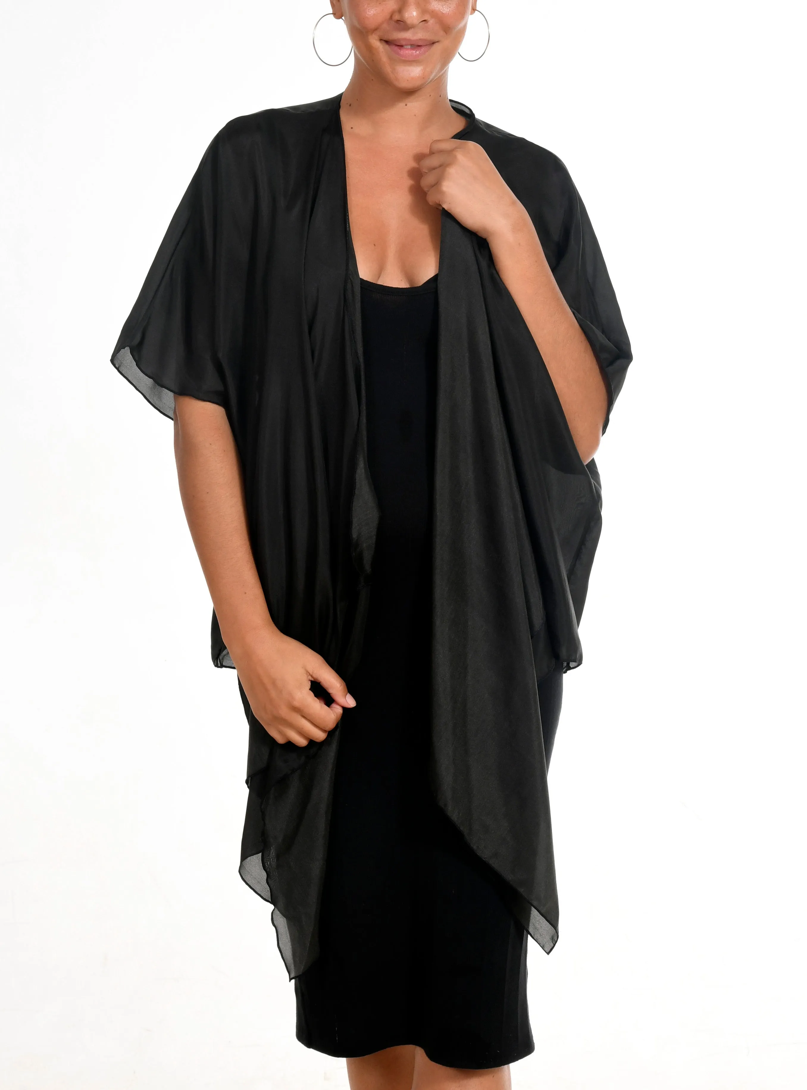 Black Madingwa Kimono