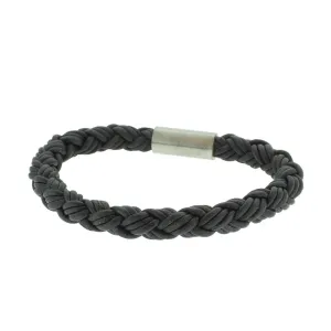 Bracelet Leather Black Matte