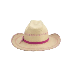 Bullhide Kid's Roseville Natural Pink Hat