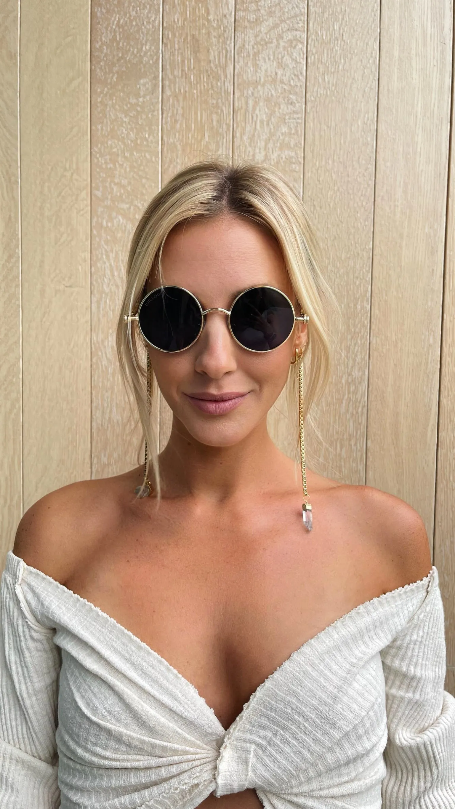 Dear John Crystal Sunglasses