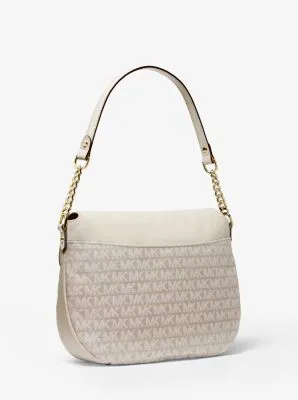 Evie Medium Logo Shoulder Bag