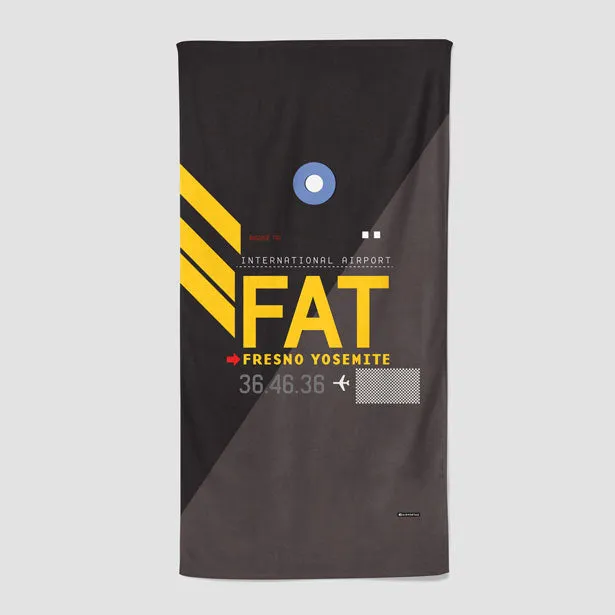 FAT - Beach Towel