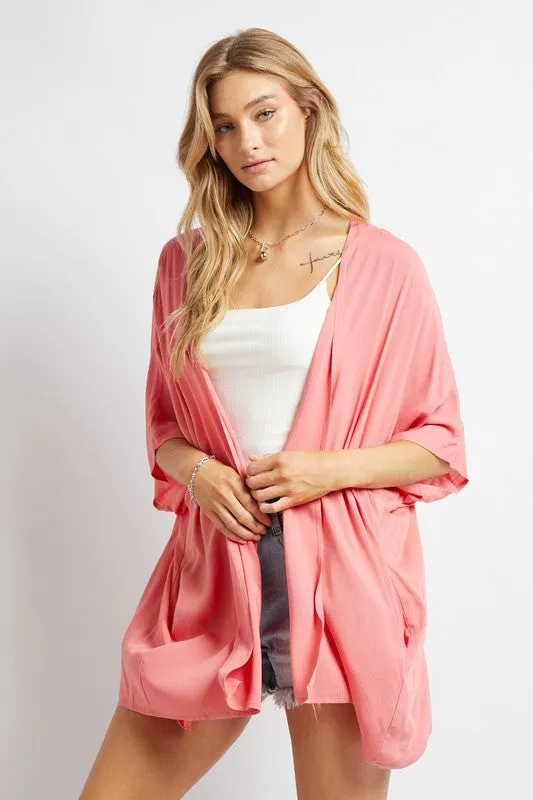 Favorite Solid Kimono Cardigan *Online Only*