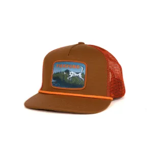 Fishpond On Point Trucker Sandbar/Orange