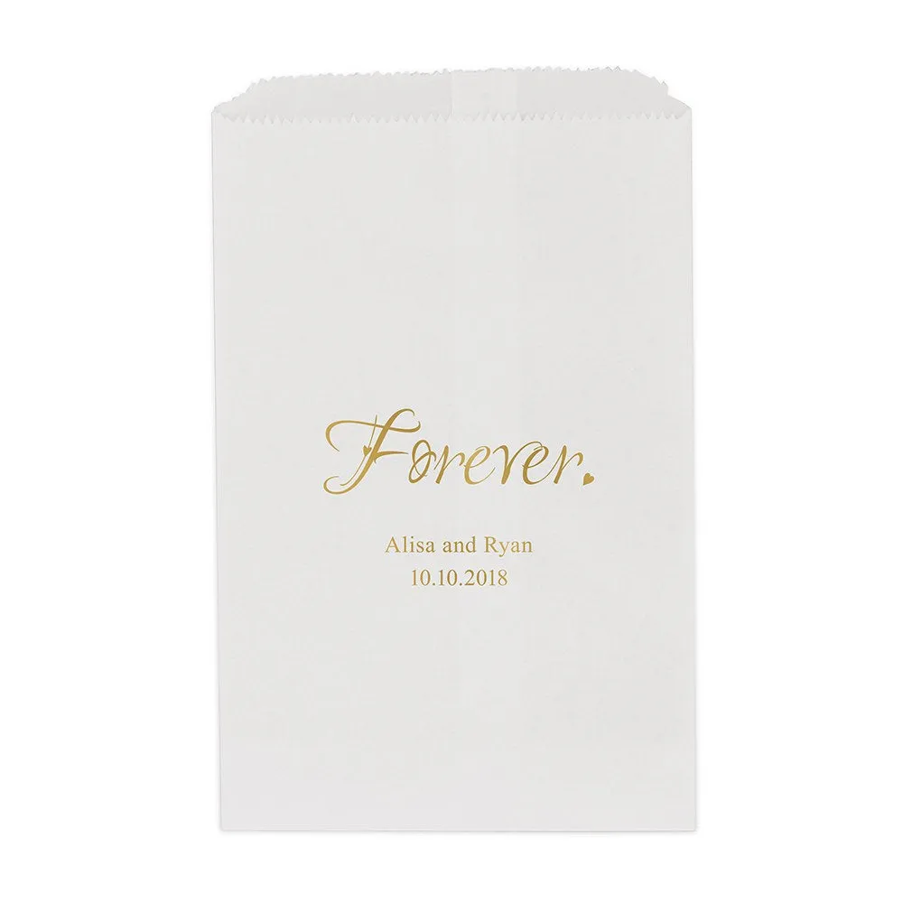 FOREVER. FLAT POCKET STYLE GOODIE BAG