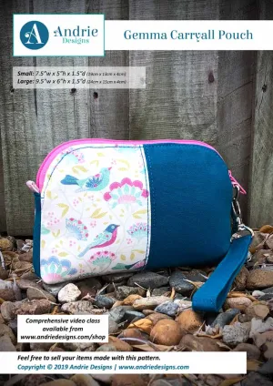 Gemma Carryall Pouch Pattern