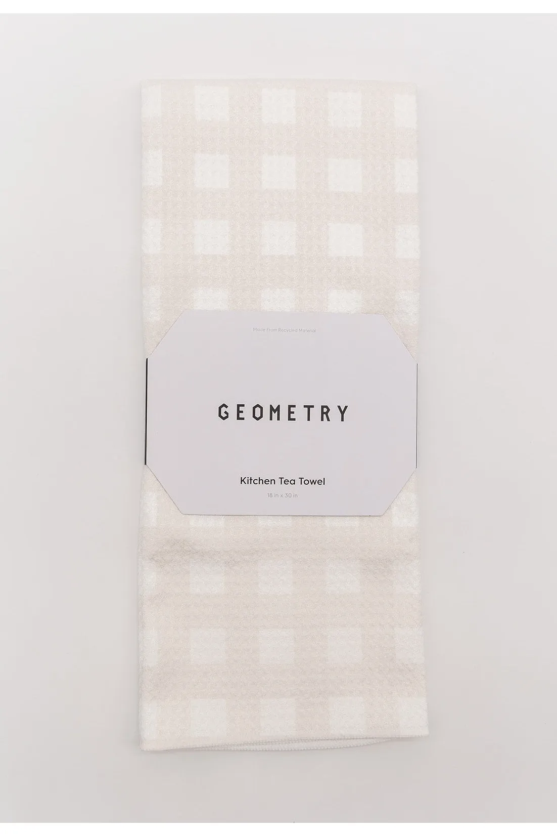 Gingham Geometry House Towels