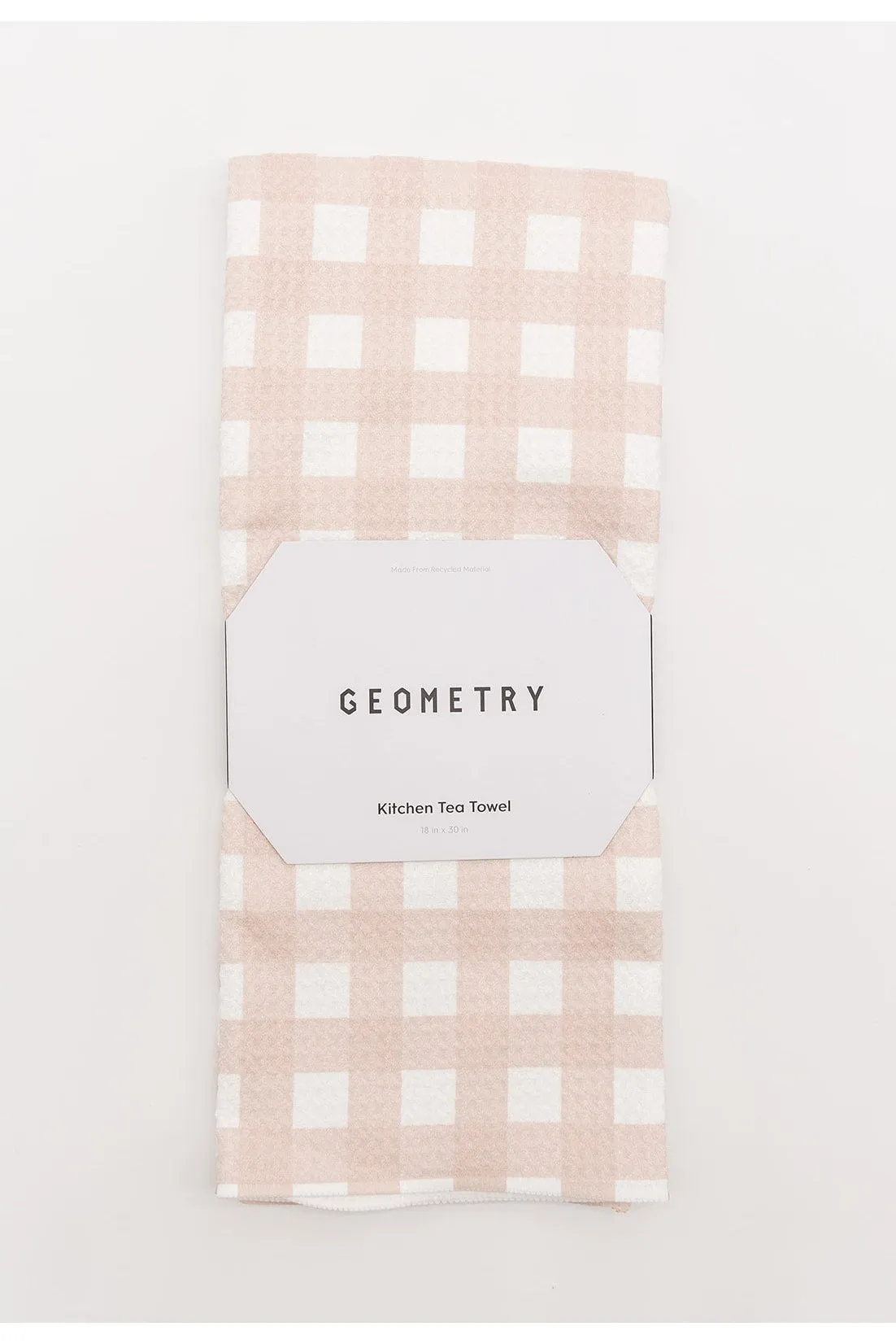 Gingham Geometry House Towels