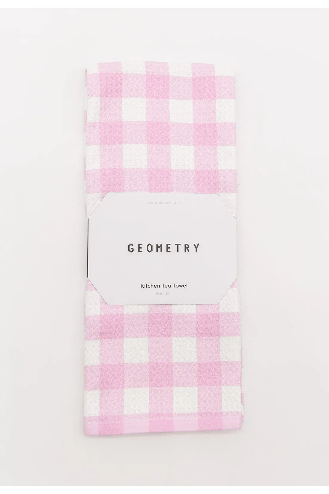 Gingham Geometry House Towels