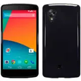 Google Nexus 5 Gel Skin Case - Black