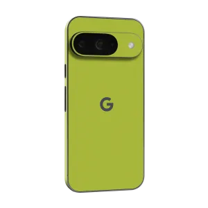 Google Pixel 9 LUXURIA Lime Green Textured Skin