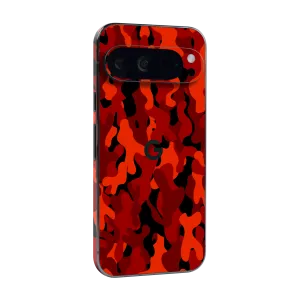 Google Pixel 9 PRO SIGNATURE Fire CAMO Skin