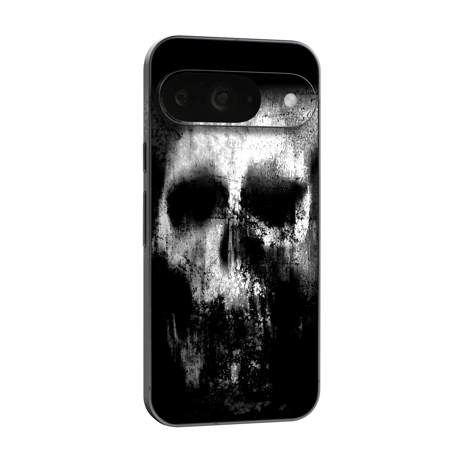 Google Pixel 9 SIGNATURE Horror Black & White SKULL Skin