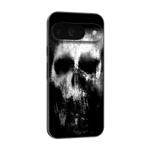 Google Pixel 9 SIGNATURE Horror Black & White SKULL Skin