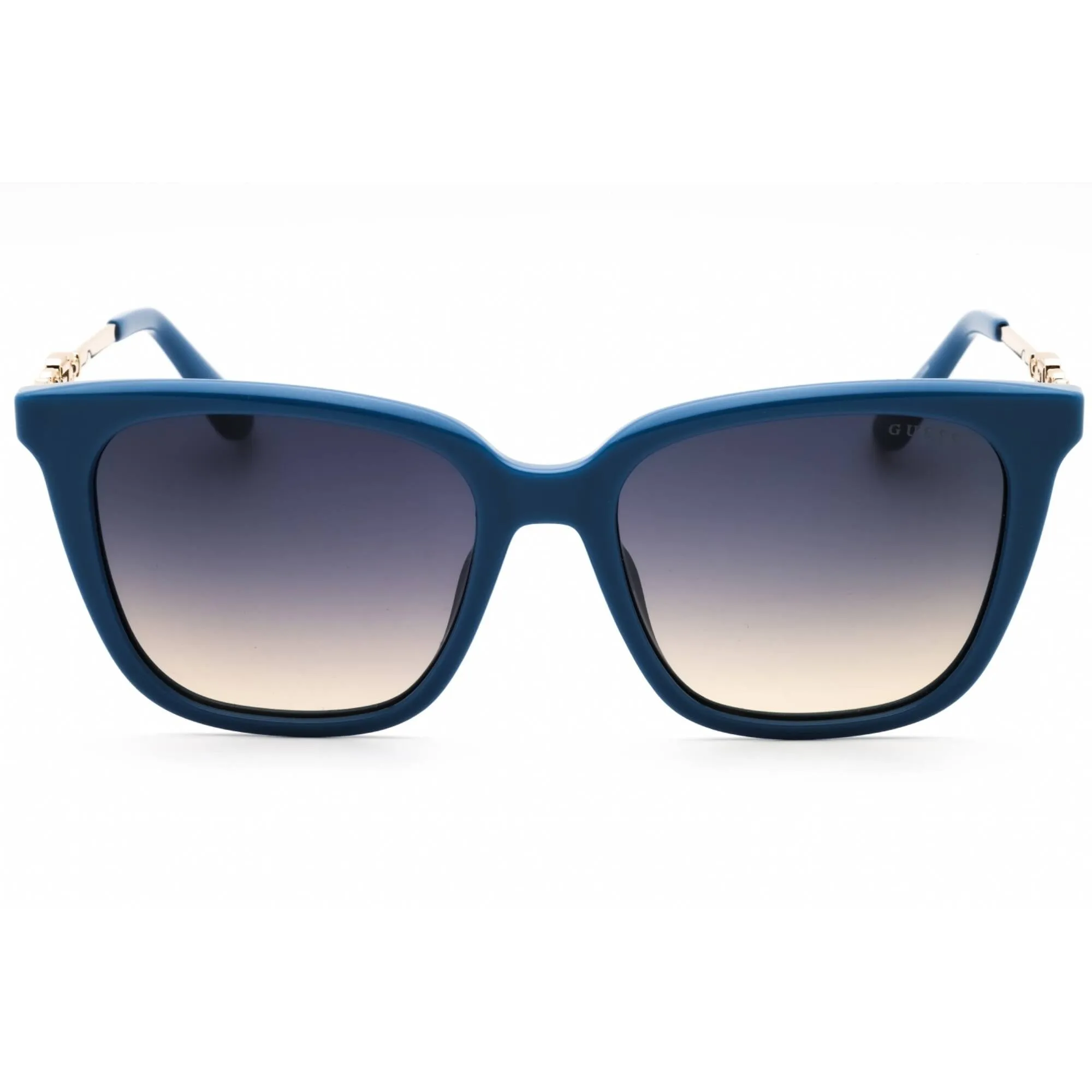 Guess Women's Sunglasses - Blue/Other Plastic Cat Eye Full Rim Frame | GU7886 92B