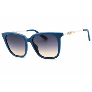 Guess Women's Sunglasses - Blue/Other Plastic Cat Eye Full Rim Frame | GU7886 92B