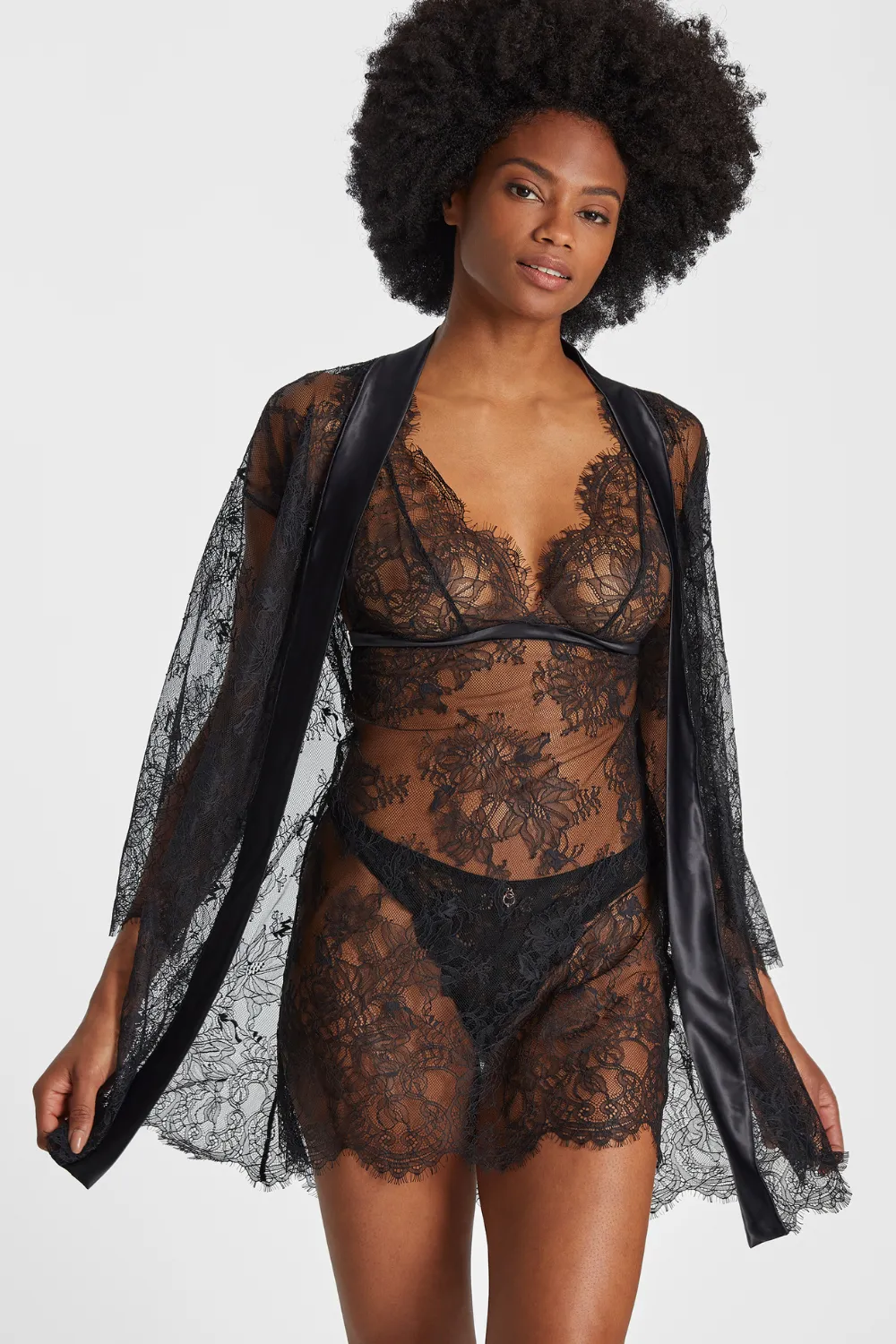 Histoire D’un Soir Lace Kimono