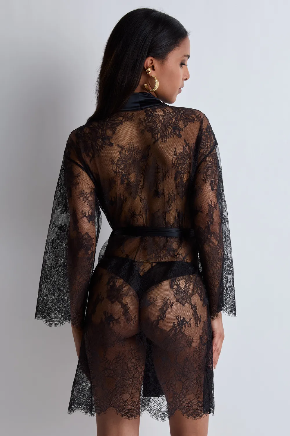 Histoire D’un Soir Lace Kimono