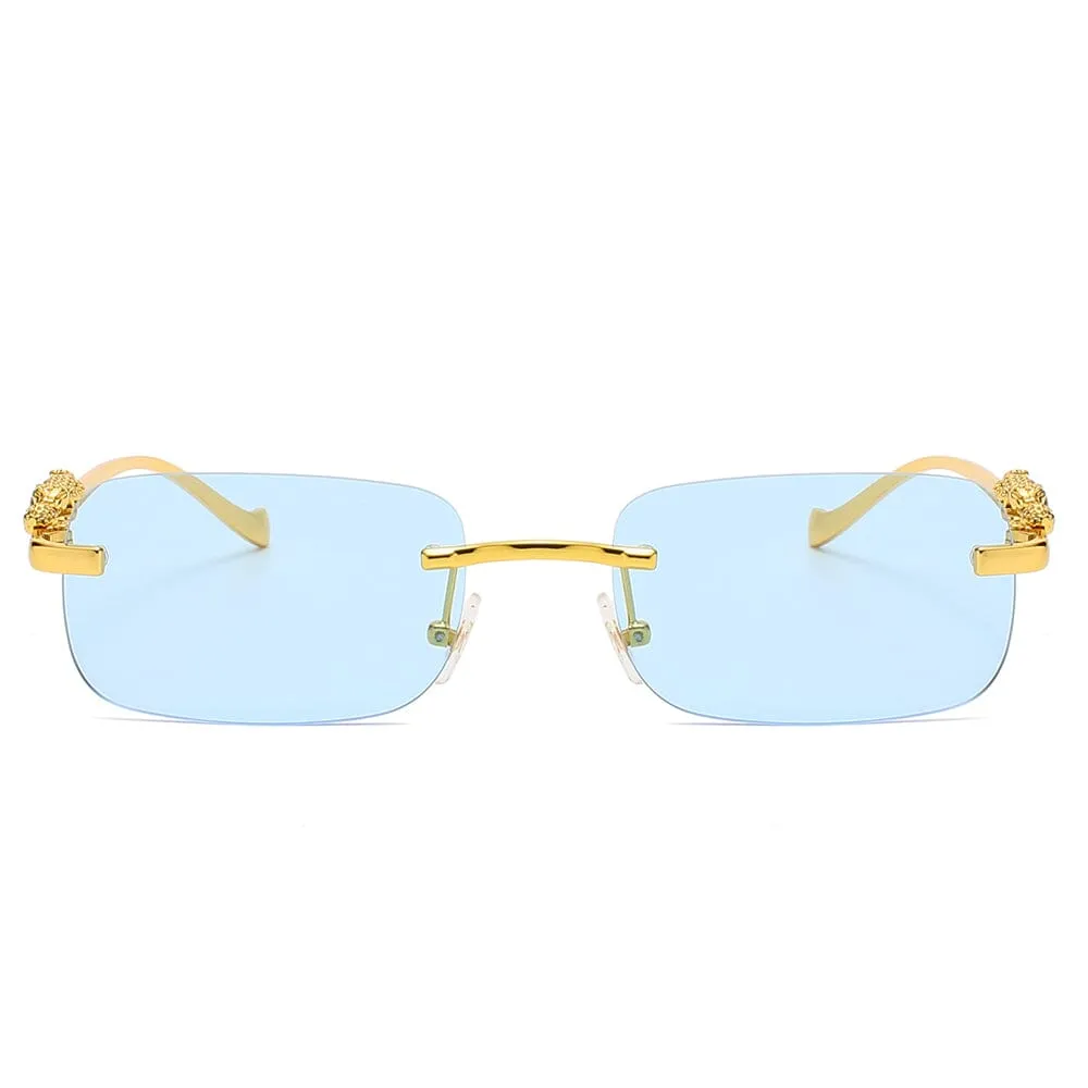 Jaguars X - Gold & Blue Sunglasses