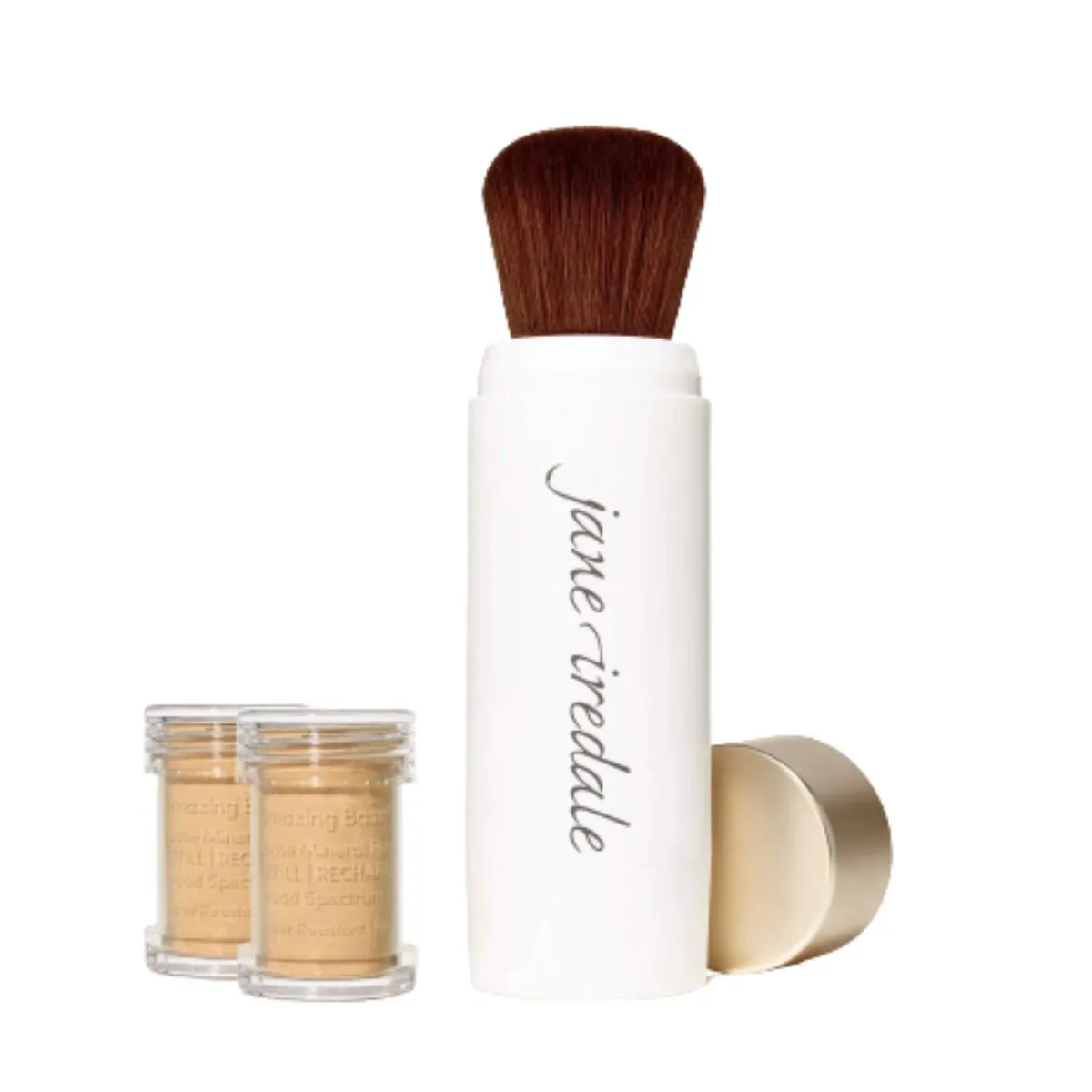 Jane Iredale Amazing Base Loose Mineral Powder Refillable Brush SPF 20.