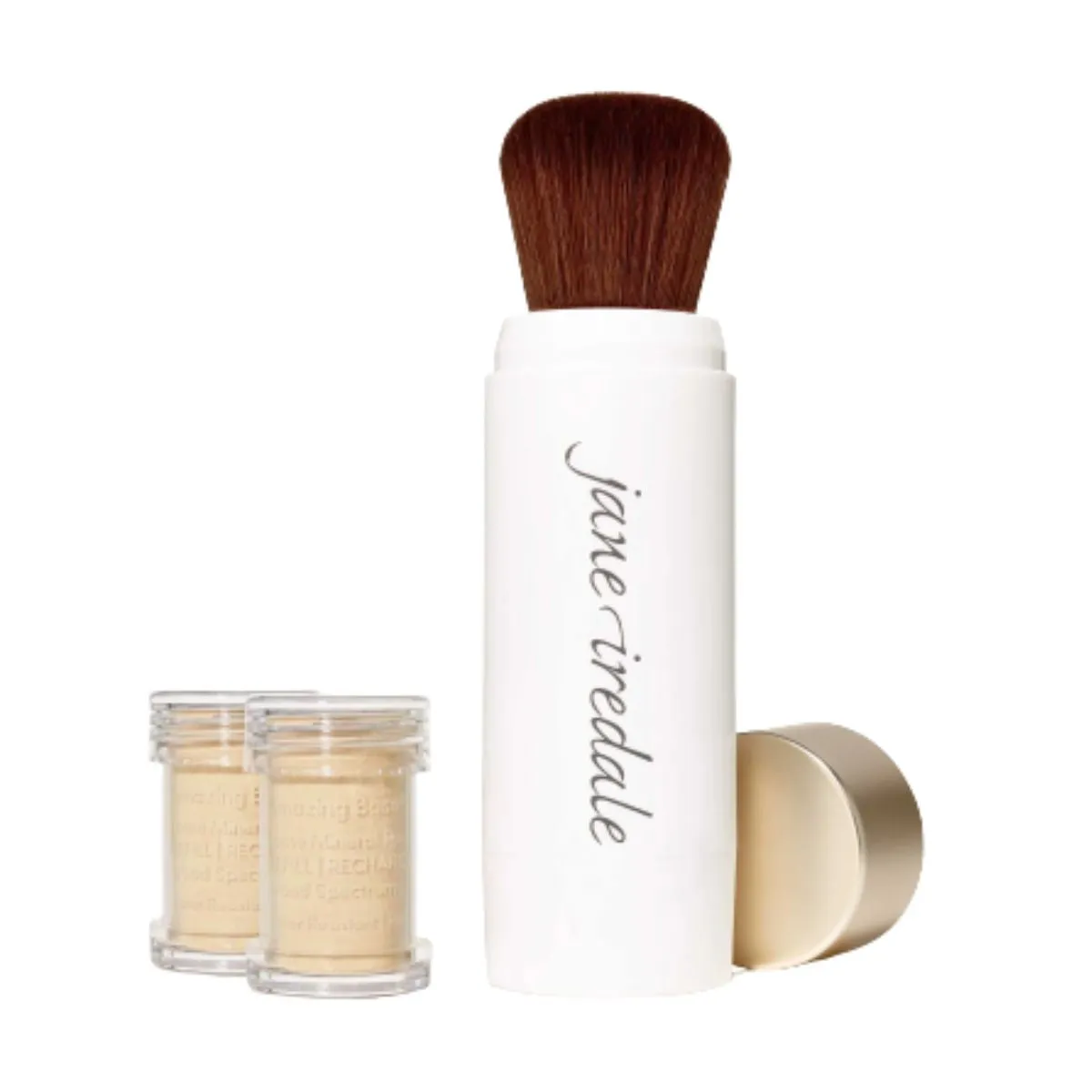 Jane Iredale Amazing Base Loose Mineral Powder Refillable Brush SPF 20.