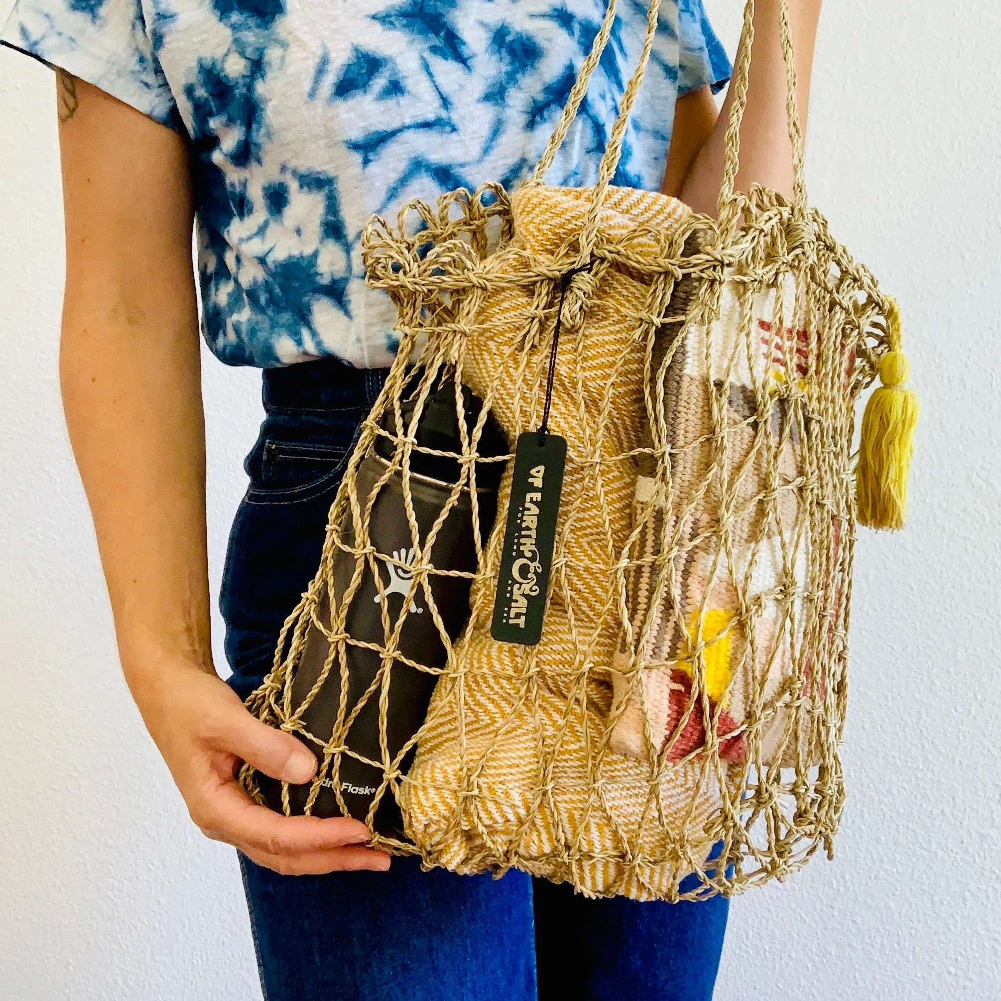 Jute Carryall || Farmer’s Market || Beach Bag