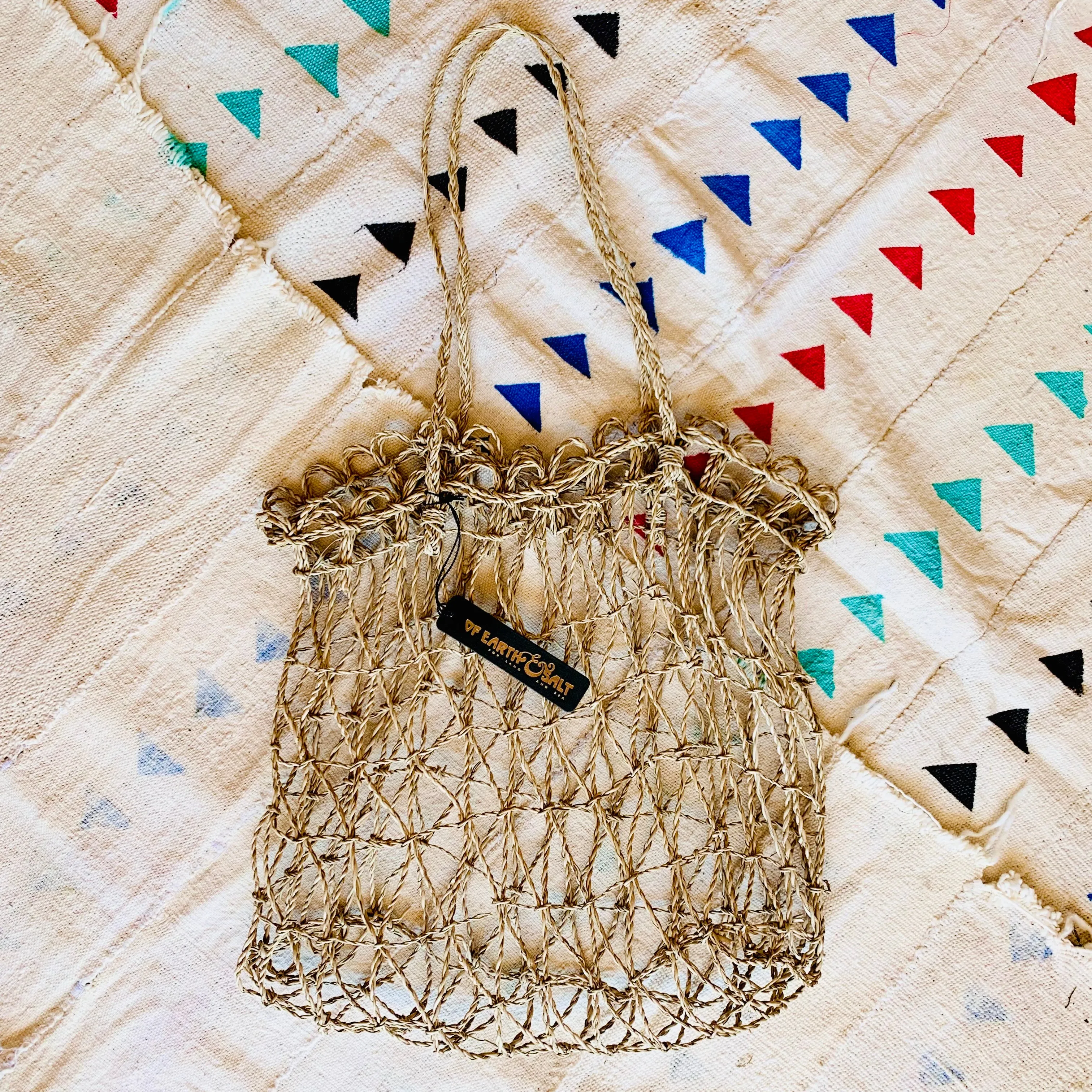 Jute Carryall || Farmer’s Market || Beach Bag