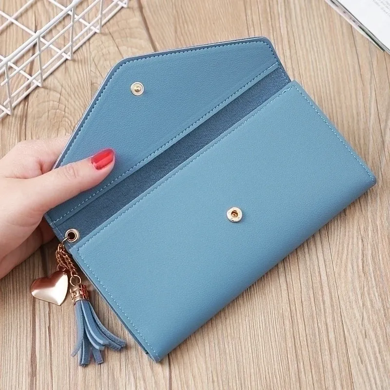 Korean Style Tassel Turn-lock Clasp Bag