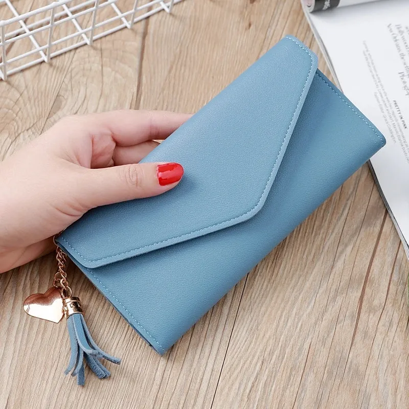 Korean Style Tassel Turn-lock Clasp Bag