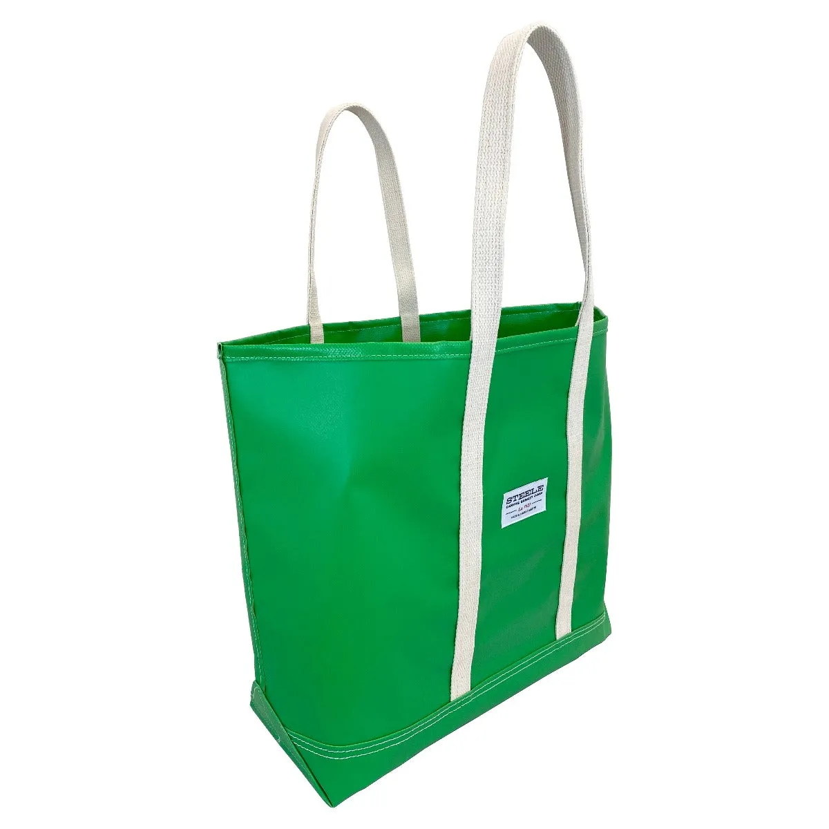 Lime Green Steeletex Beach Tote - Medium