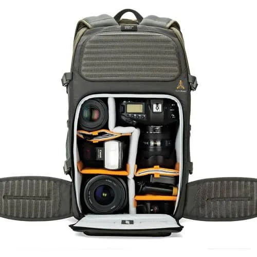 Lowepro Flipside Trek BP 450 AW Backpack (Gray/Dark Green)