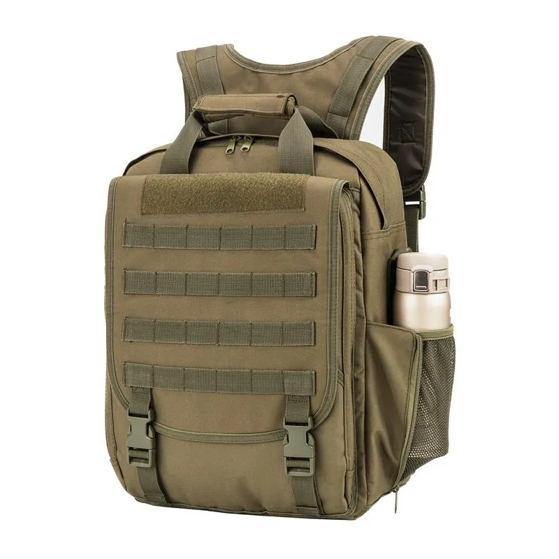 Military Style Tactical Lap Top Convertible Backpack