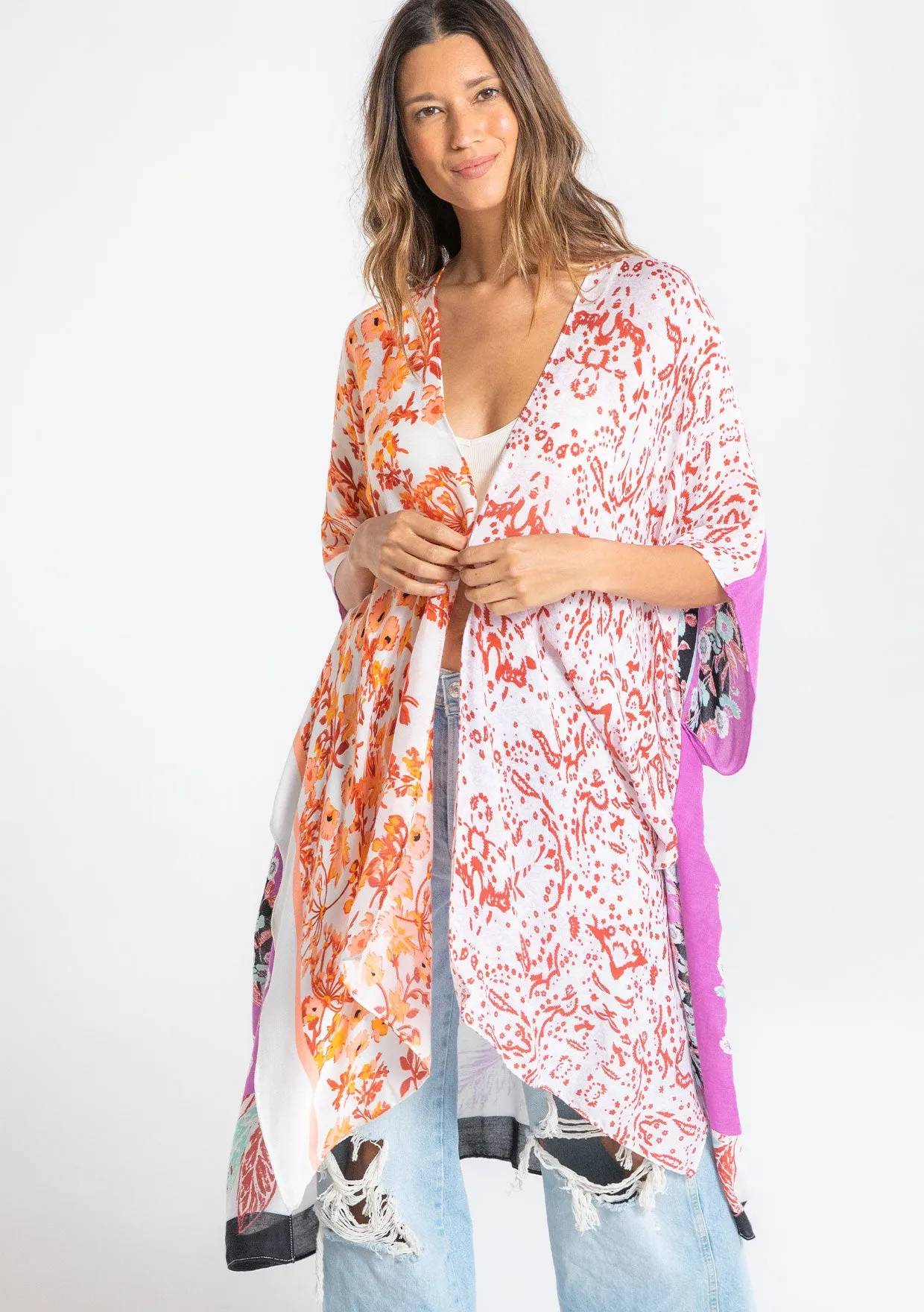 Moonlight And Roses Kimono