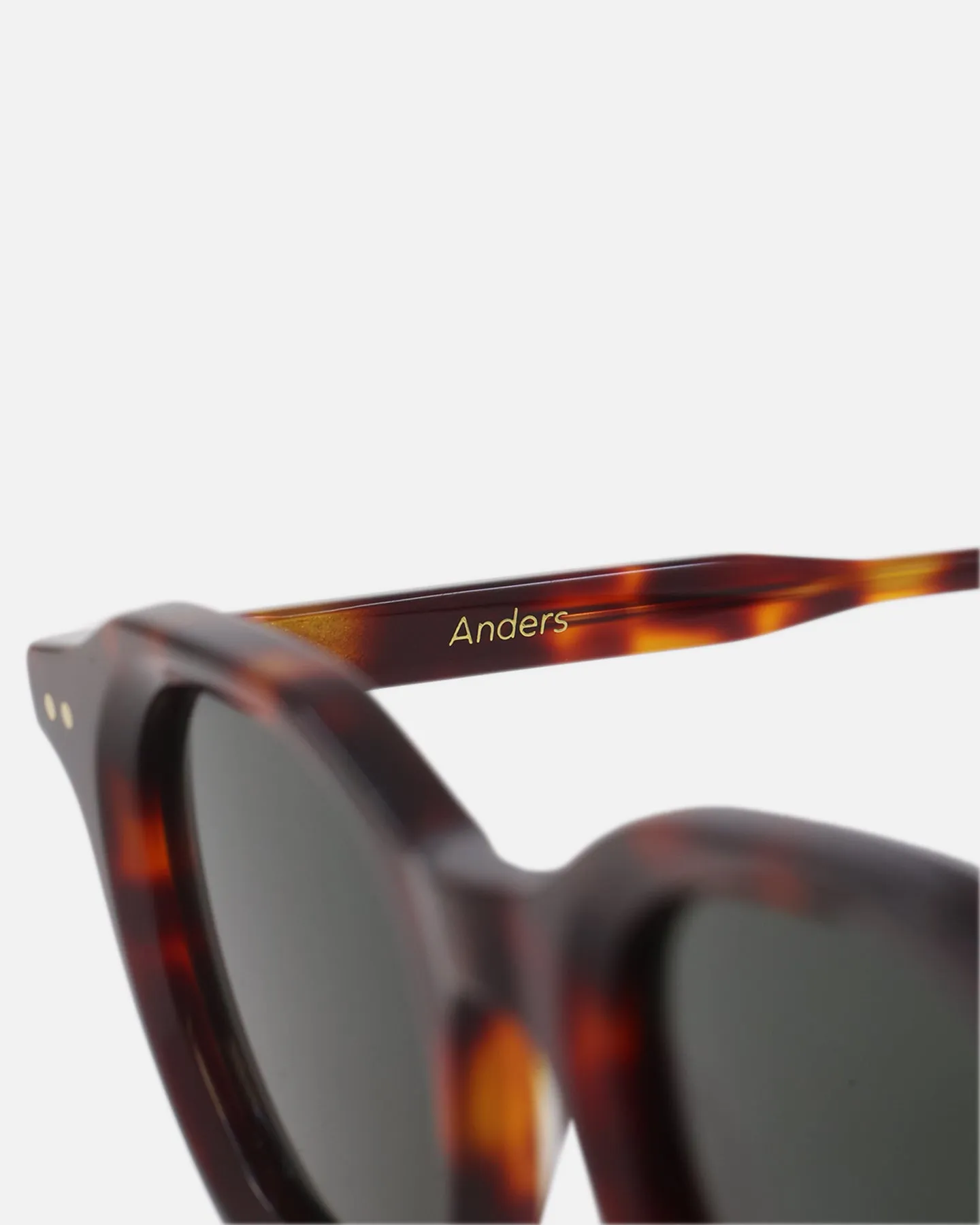 Nuqe Anders Sunglasses Tort/Green/Gold