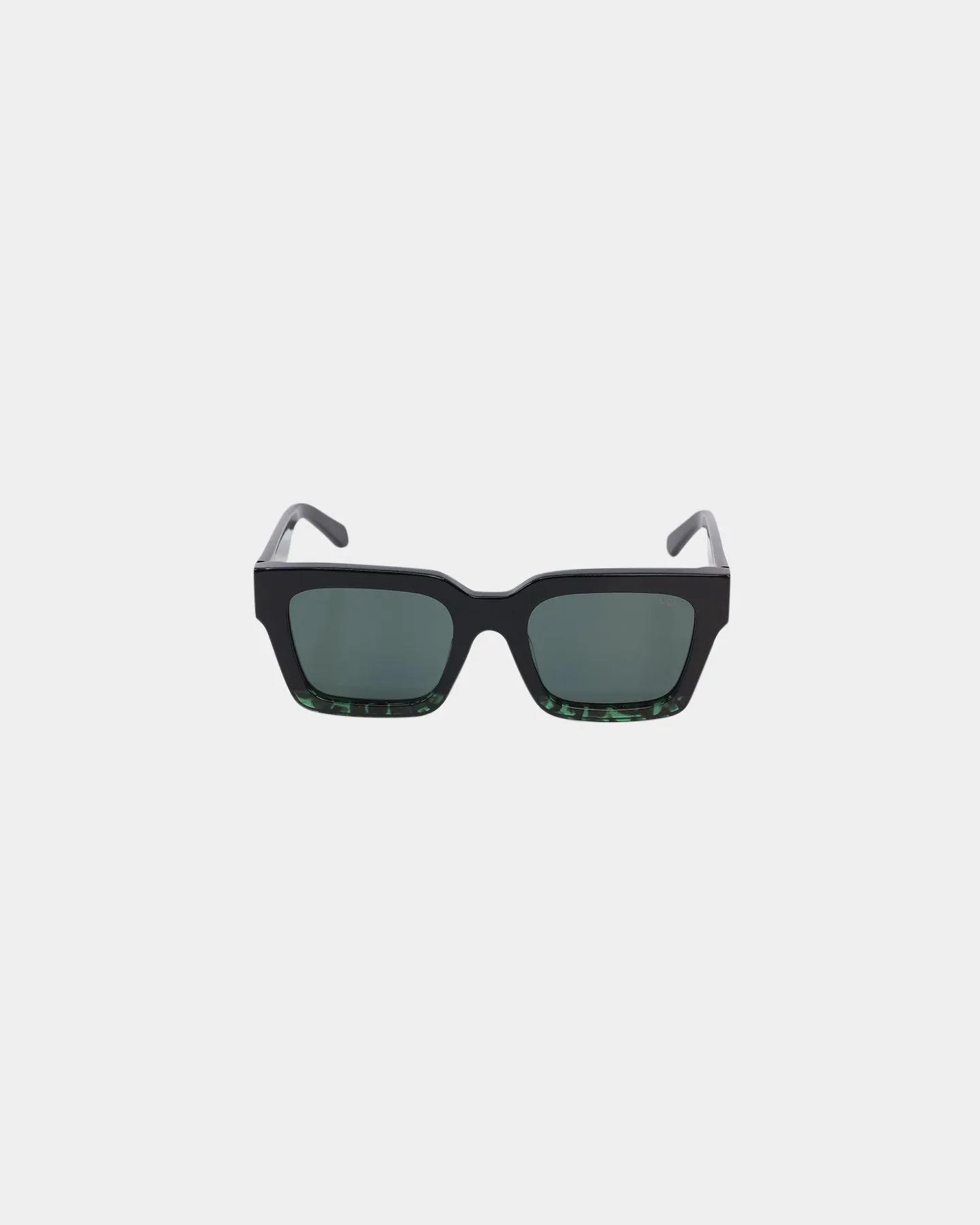 NUQE Jones XL Sunglasses Black/Green