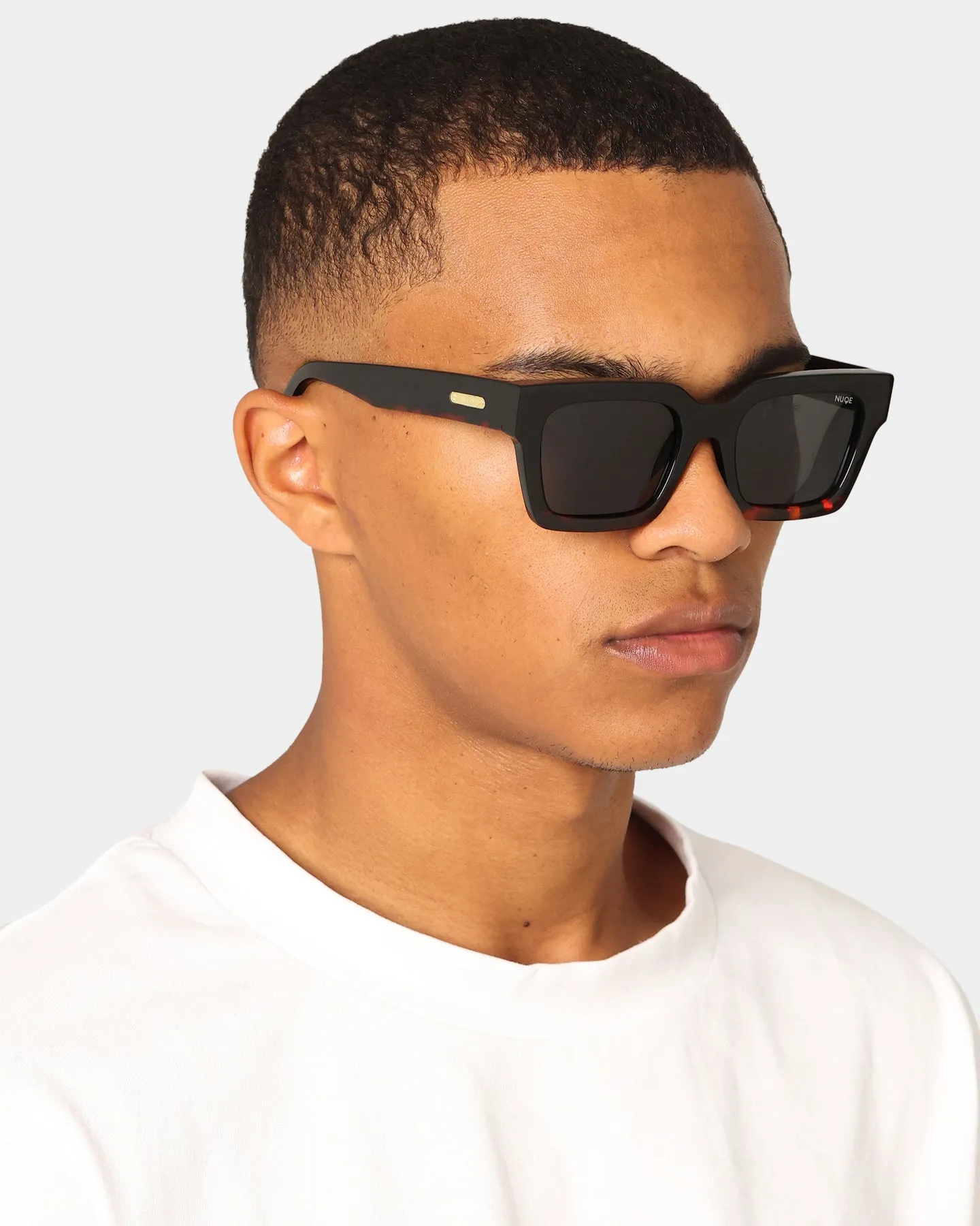 NUQE Jones XL Sunglasses Black/Tortoise