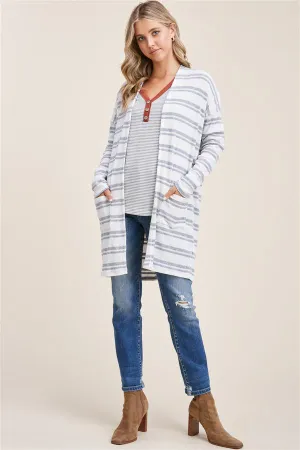 Parker Striped Cardigan