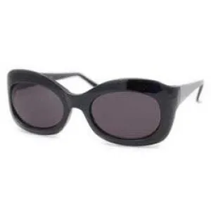 PEACHES Black Cat-Eye Sunglasses