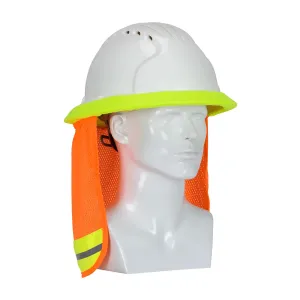 PIP 396-700FR-OR FR Treated Hi-Vis Hard Hat Neck Shade