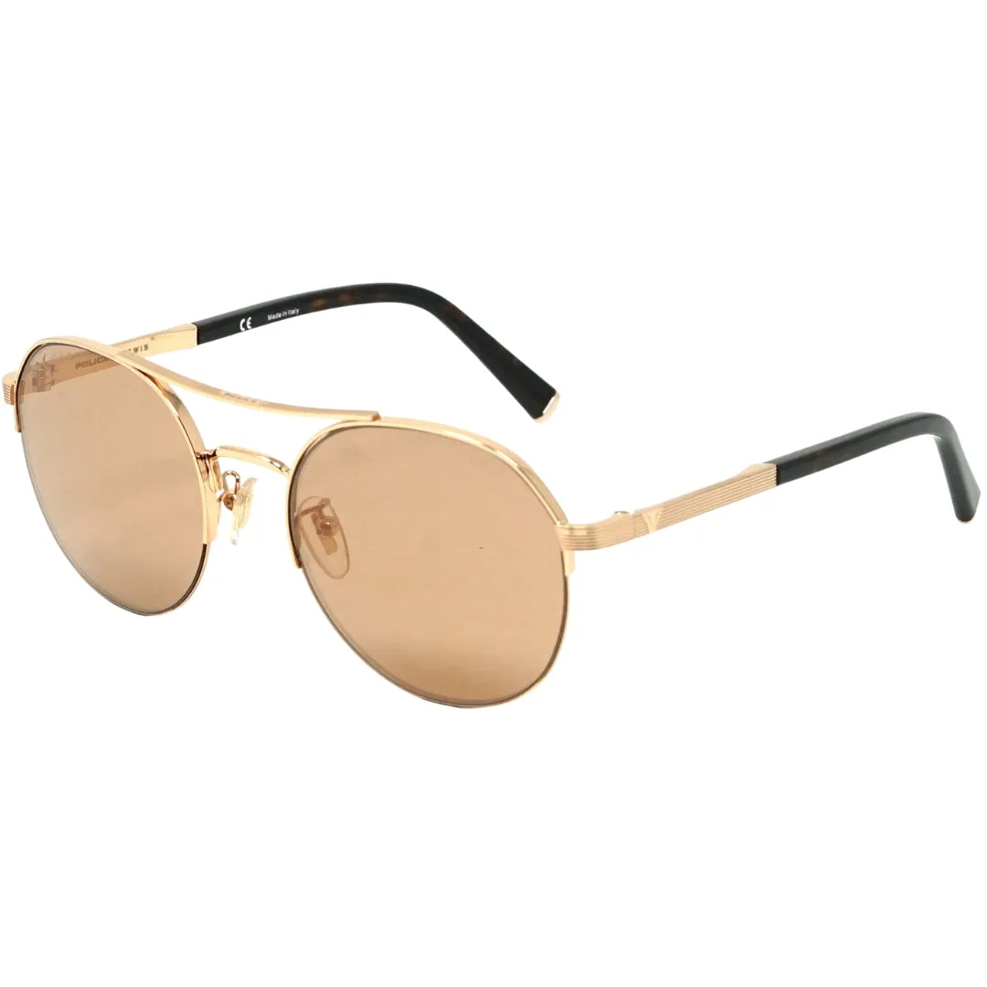 Police Spla24 8Fcc Lewis Hamilton 03 Rose Gold Sunglasses