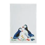 Puffin Harbour Printed Tea Towels