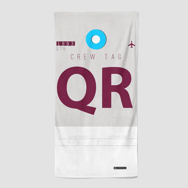 QR - Beach Towel